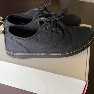 AirWair Dr. Marten black canvas Soho sneakers